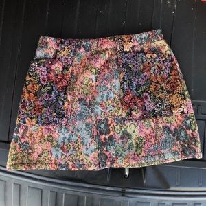 UO BDG pattern mini skirt